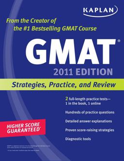 Kaplan GMAT 2011