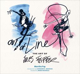 Out of Line The Art of Jules Feiffer  9781419700668 Front Cover