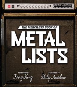 Merciless Book of Metal Lists  9781419707384 Front Cover