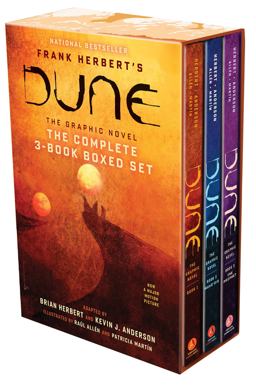 Dune: the Graphic Novel: the Complete 3-Book Boxed Set