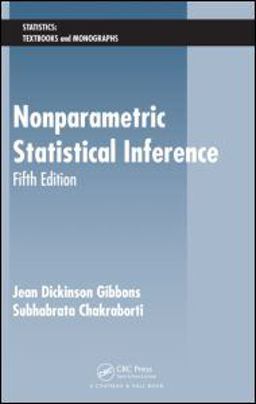 Nonparametric Statistical Inference 5th 9781420077612 Front Cover