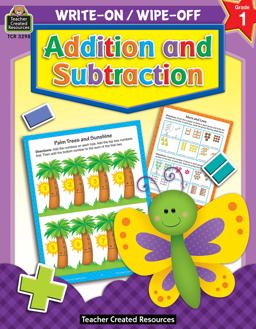 Addition and Subtraction Wipe-Off Books