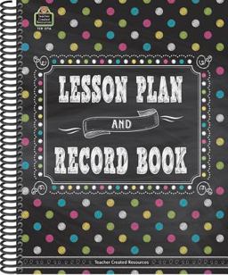 Lesson Plan and Record Book