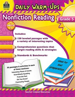 Nonfiction Reading, Grade 5