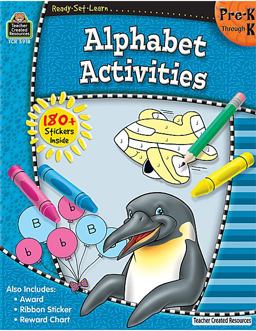 Alphabet Activities, Pre-K Through K