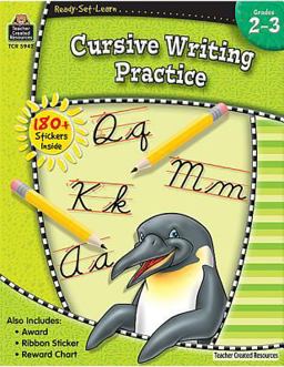 Cursive Writing Practice, Grades 2-3  9781420659429 Front Cover