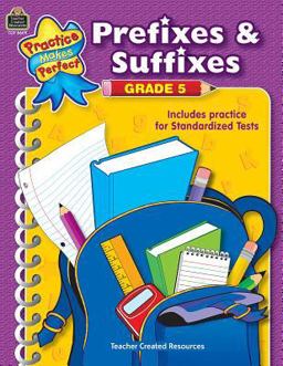 Prefixes and Suffixes Grade 5