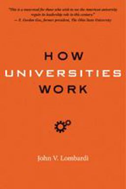 How Universities Work  9781421411224 Front Cover