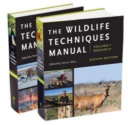 Wildlife Techniques Manual Volume 1: Research. Volume 2: Management 8th 9781421436692 Front Cover
