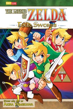 Legend of Zelda, Vol. 6 Four Swords - Part 1  9781421523323 Front Cover