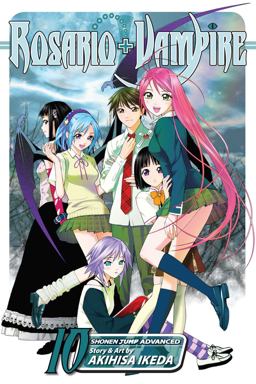 Rosario+Vampire, Vol. 10  9781421523552 Front Cover