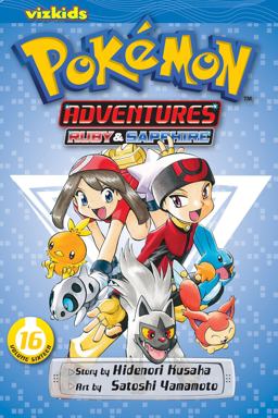 Pokï¿½mon Adventures (Ruby and Sapphire), Vol. 16  9781421535500 Front Cover