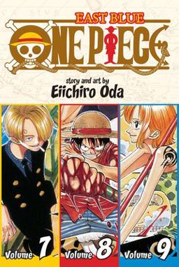 One Piece: East Blue 7-8-9  9781421536279 Front Cover
