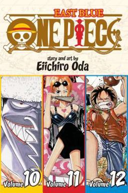 One Piece: East Blue 10-11-12  9781421536286 Front Cover