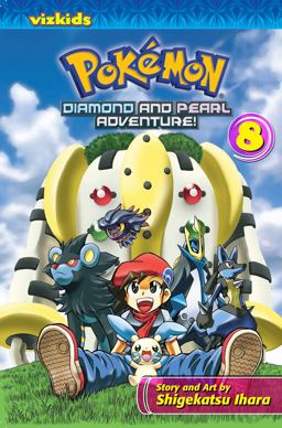 Pokï¿½mon Diamond and Pearl Adventure!, Vol. 8  9781421536712 Front Cover