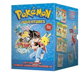 Pokï¿½mon Adventures Red and Blue Box Set (Set Includes Vols. 1-7)  9781421550060 Front Cover