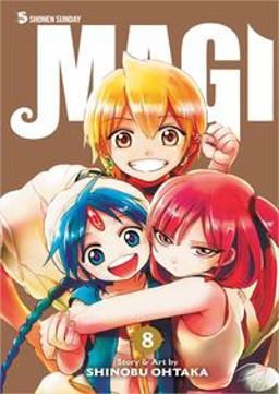 Magi: the Labyrinth of Magic, Vol. 8  9781421559582 Front Cover
