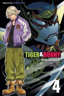 Tiger and Bunny, Vol. 4  9781421562353 Front Cover