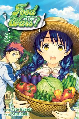 Food Wars!: Shokugeki No Soma, Vol. 3  9781421572567 Front Cover