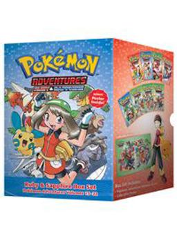 Pokï¿½mon Adventures Ruby and Sapphire Box Set Includes Volumes 15-22  9781421577760 Front Cover