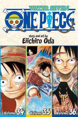 One Piece: Water Seven 34-35-36, Vol. 12 (Omnibus Edition)  9781421577791 Front Cover