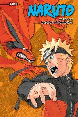 Naruto (3-In-1 Edition), Vol. 17 Includes Vols. 49, 50 And 51 3rd 9781421583433 Front Cover