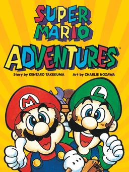 Super Mario Adventures  9781421588643 Front Cover