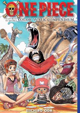 One Piece Color Walk Compendium: East Blue to Skypiea  9781421598505 Front Cover