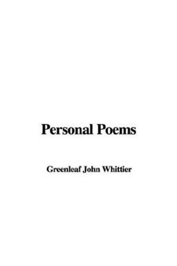 Personal Poems