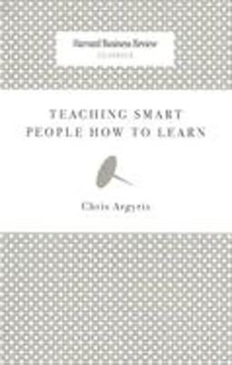 Teaching Smart People How to Learn  9781422126004 Front Cover