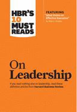 On Leadership  9781422157978 Front Cover