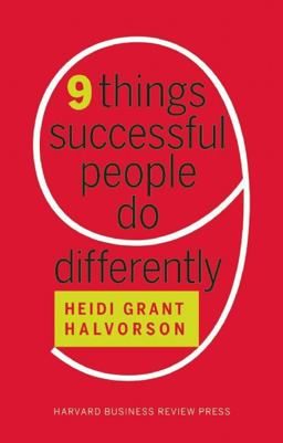 Nine Things Successful People Do Differently  9781422193402 Front Cover