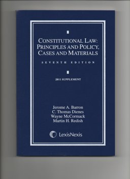 Constitutional Law 2011-Supplement