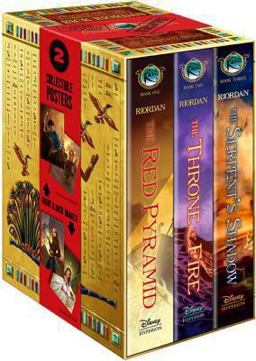 Kane Chronicles Hardcover Boxed Set  9781423166313 Front Cover