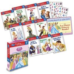 Disney Princess: Reading Adventures Disney Princess Level 1 Boxed Set  9781423169819 Front Cover