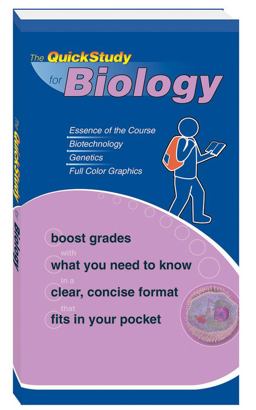 Biology QuickStudy Laminated Reference Guide  9781423202561 Front Cover