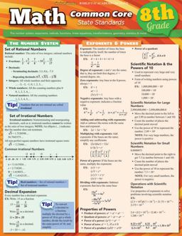 Math Common Core 8th Grade  9781423217701 Front Cover