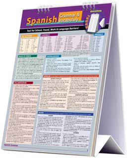 Spanish Grammar and Vocabulary Easel Book