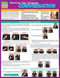 American Sign Language Conversation  9781423228554 Front Cover