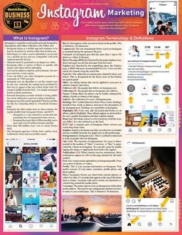 Instagram Marketing A QuickStudy Laminated Reference Guide  9781423239833 Front Cover