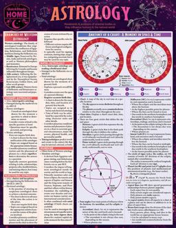 Astrology A QuickStudy Laminated Reference Guide  9781423244134 Front Cover