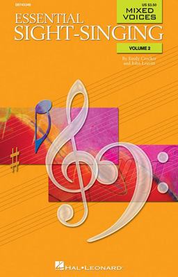 Essential Sight-Singing Volume 2 Mixed Voices  9781423410034 Front Cover