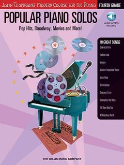 Popular Piano Solos - Fourth Grade (Book/Online Audio)