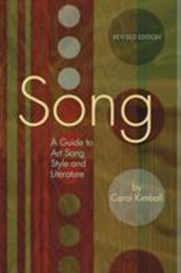 Song A Guide to Art Song Style and Literature  9781423412809 Front Cover