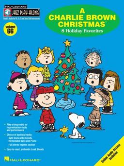 A Charlie Brown Christmas Jazz Play-Along Volume 66 Book/Online Audio