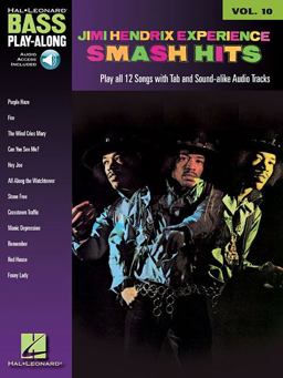 Jimi Hendrix Smash Hits - Bass Play-Along Volume 10 (Book/Online Audio) Jimi Hendrix Smash Hits - Bass Play-Along Volume 10 (Book/Online Audio)