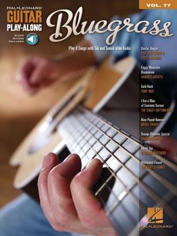 Bluegrass - Guitar Play-Along Vol. 77 Book/Online Audio