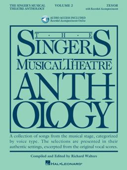 Singer's Musical Theatre Anthology - Volume 2: Tenor Book with Online Audio