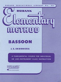 Rubank Elementary Method - Bassoon  9781423444169 Front Cover