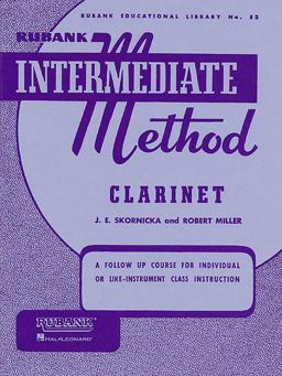 Rubank Intermediate Method Clarinet  9781423444183 Front Cover